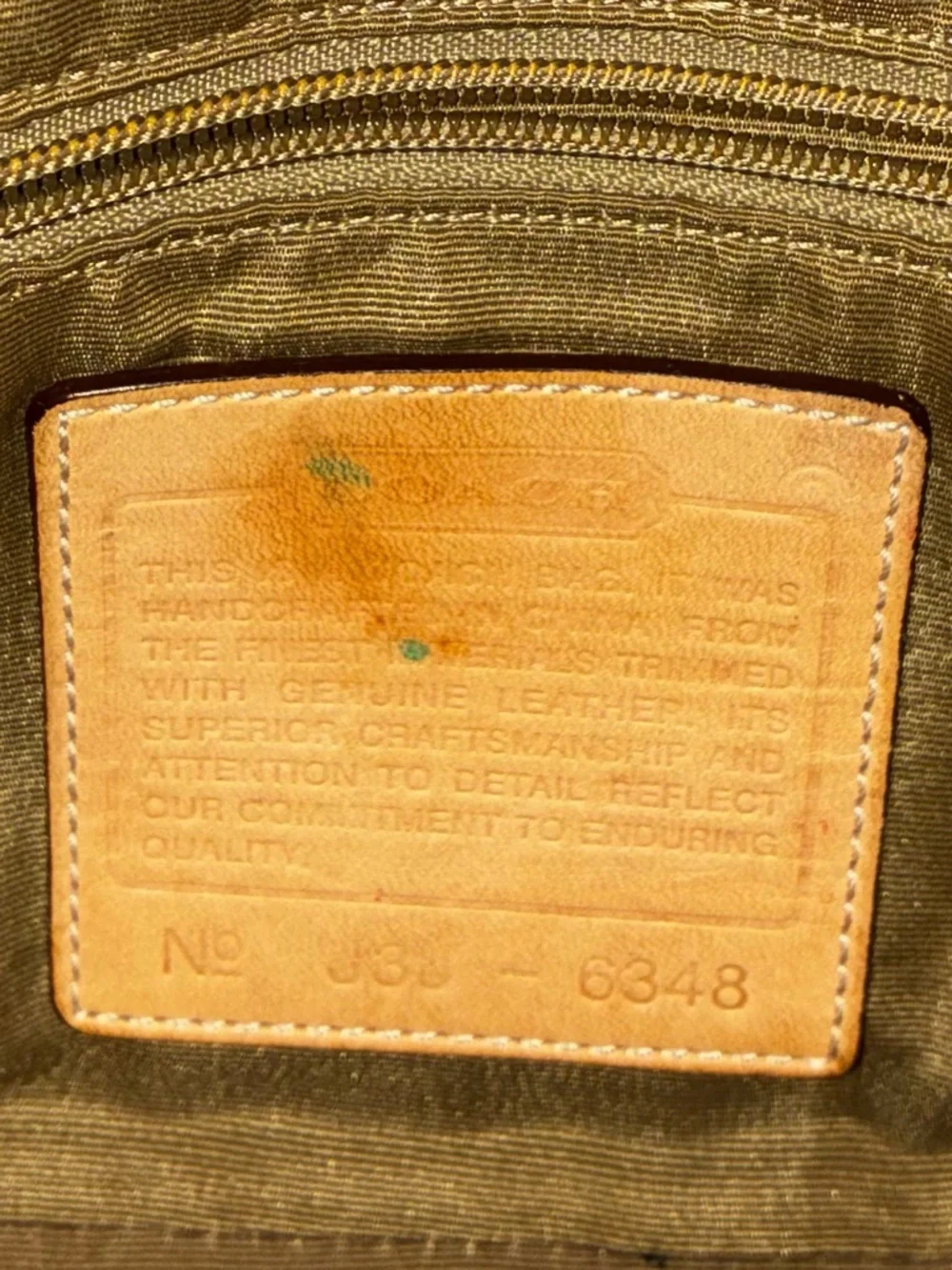 Coach Hampton Clip Shoulder Bag, Y2K, Vintage - Picture 4 of 6